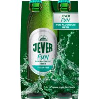 Een afbeelding van Jever Fun non-alcoholic beer sugarfree 4-pack
