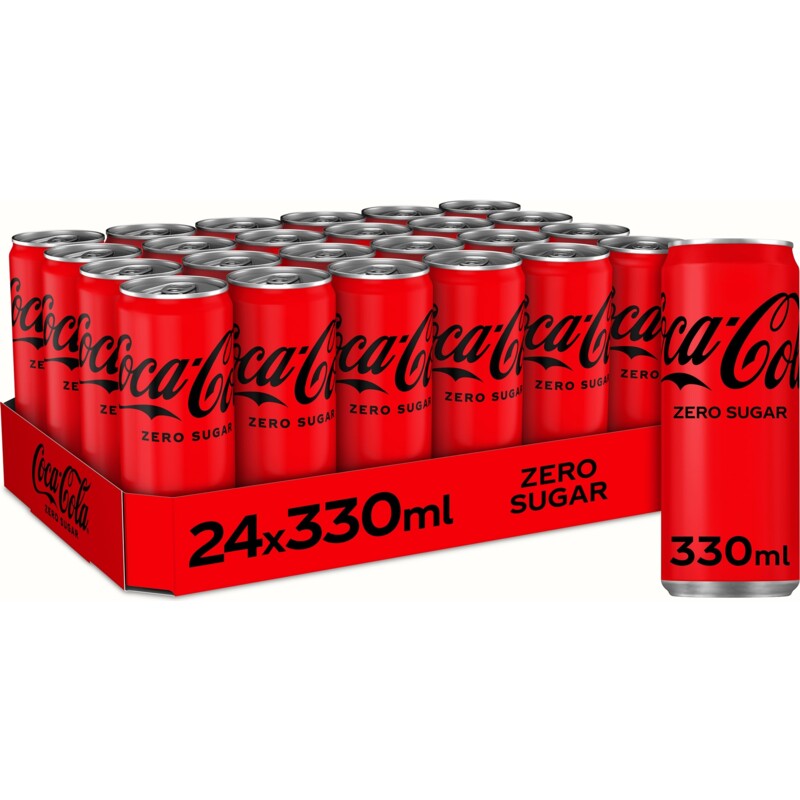 Een afbeelding van Coca-Cola Zero sugar tray