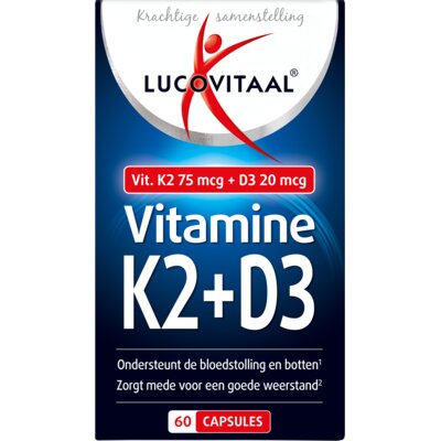 pdp-image-Lucovitaal K2 + D3 vitamine capsules