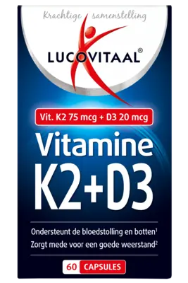 pdp-image-Lucovitaal K2 + D3 vitamine capsules
