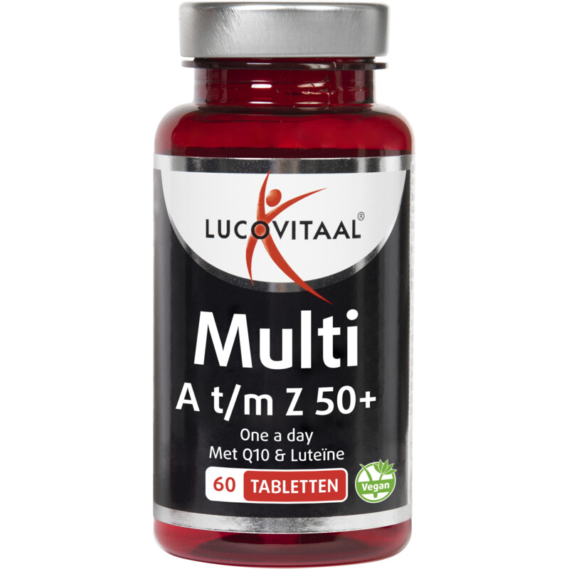 Een afbeelding van Lucovitaal Multi a t/m z 50+ tabletten