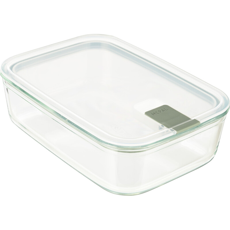 Mepal Ovenschaal easyclip glas 1500ml sage bestellen Albert Heijn