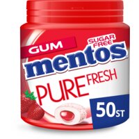 Een afbeelding van Mentos Gum Gum pure fresh aardbei
