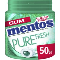 Een afbeelding van Mentos Gum Pure fresh wintergreen sugar free gum