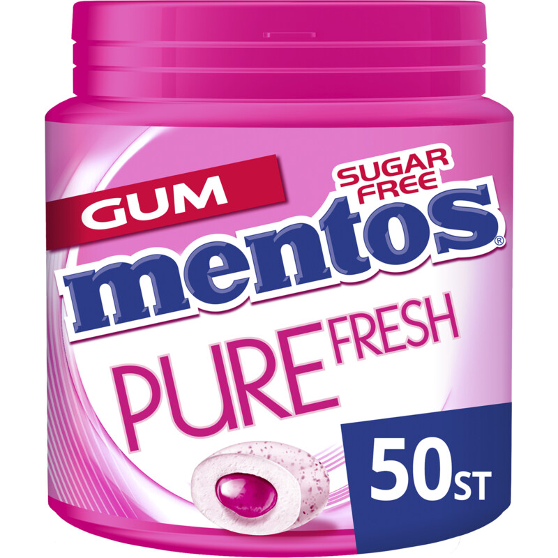 Een afbeelding van Mentos Gum Pure fresh bubble fresh