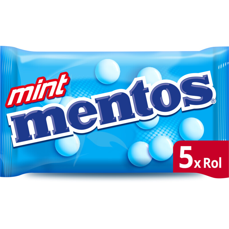 Een afbeelding van Mentos Mint 5-pack