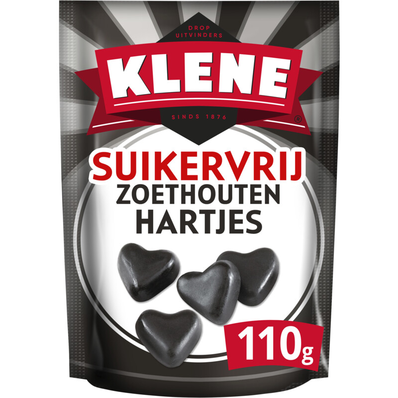 Een afbeelding van Klene Suikervrij zoethouten hartjes