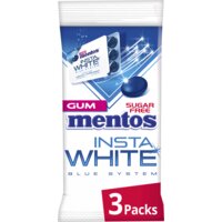 Een afbeelding van Mentos Gum Gum Insta white 3-pack