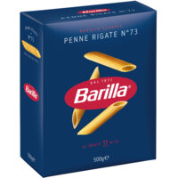 Een afbeelding van Barilla Penne rigate n.73 bel