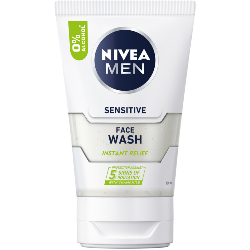 Een afbeelding van NIVEA Men sensitive gezichtsreiniger gel