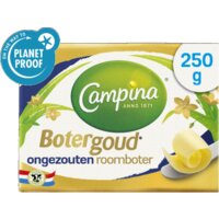 Een afbeelding van Campina Botergoud ongezouten roomboter