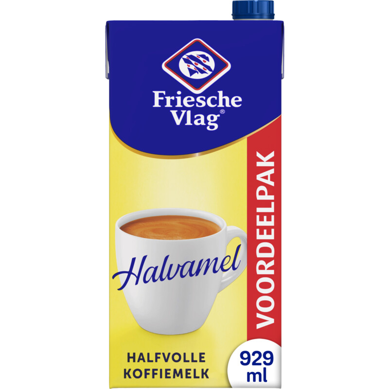 Een afbeelding van Friesche Vlag Halvamel voordeelverpakking