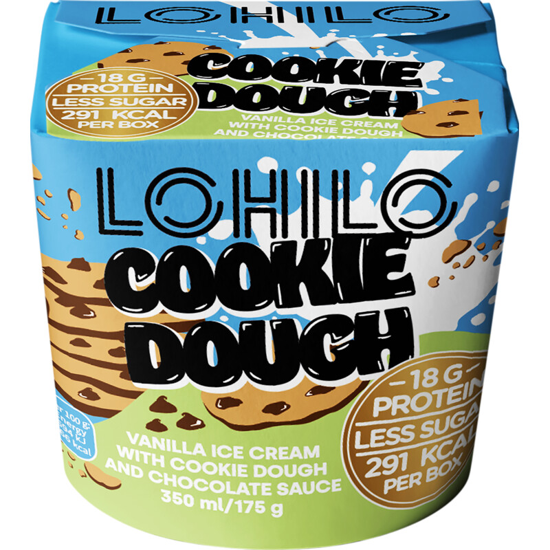 Een afbeelding van Lohilo Proteïne ijs cookie dough