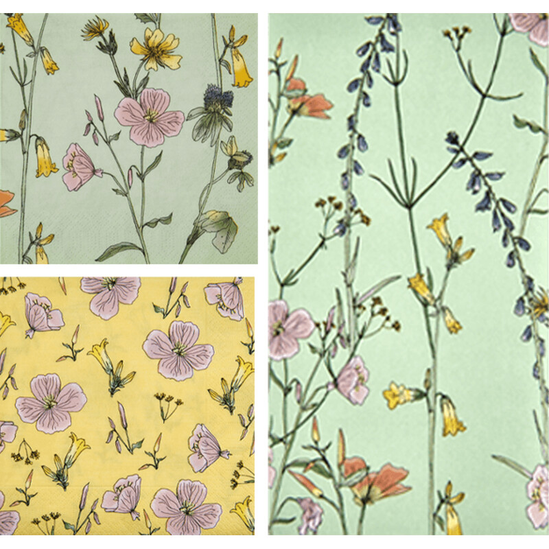 Een afbeelding van AH Servetten met tafelkleed pakket