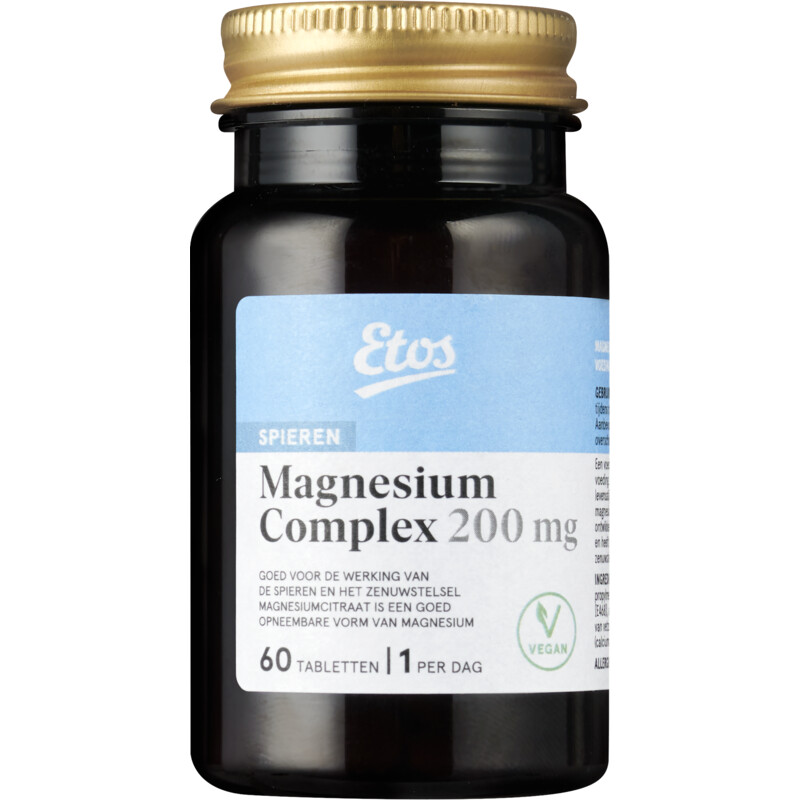 Een afbeelding van Etos Magnesium complex 200mg