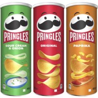 Een afbeelding van Pringles borrel 3-pack voordeelpakket