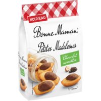 Een afbeelding van Bonne Maman Petites madeleines chocolade hazelnoot