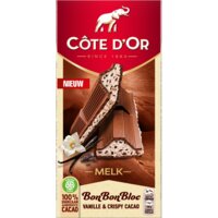 Een afbeelding van Côte d'Or Bonbonbloc vanille & crispy cacao