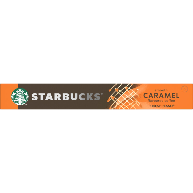 Een afbeelding van Starbucks Nespresso smooth caramel capsules