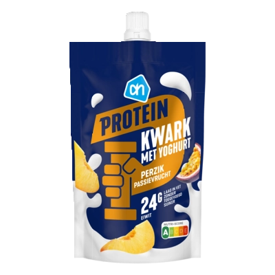 AH Protein kwark met yoghurt perzik-passievrucht