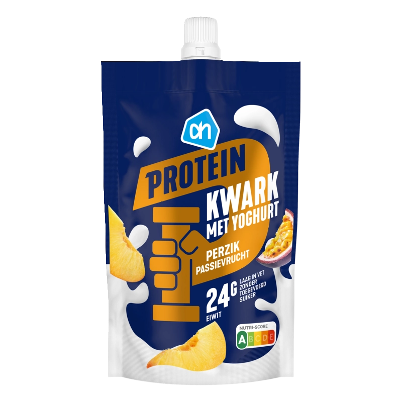 Protein kwark met yoghurt perzik passie