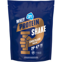 Een afbeelding van AH Whey protein shake chocolade