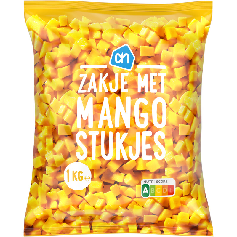 Een afbeelding van AH Zakje met mango stukjes