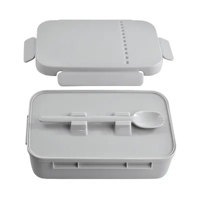 pdp-image-Hip Lunchbox met spork grijs