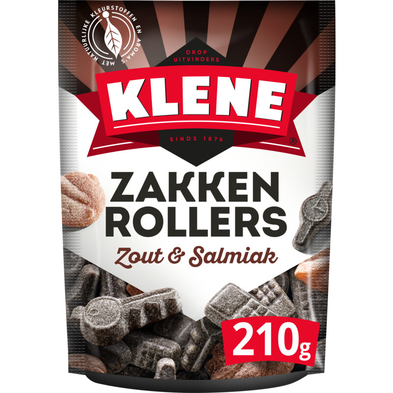 Een afbeelding van Klene Zakkenrollers zout & salmiak