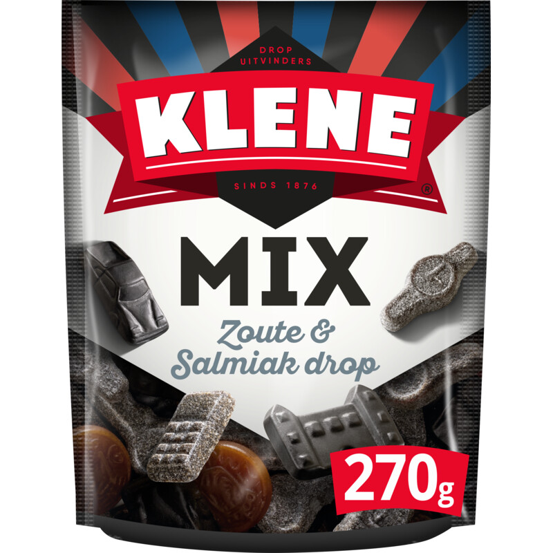Een afbeelding van Klene Mix zoute & salmiak drop