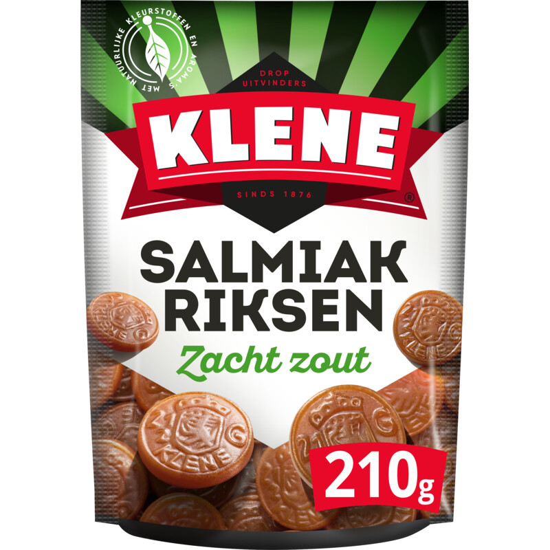 Een afbeelding van Klene Salmiak riksen zacht zout