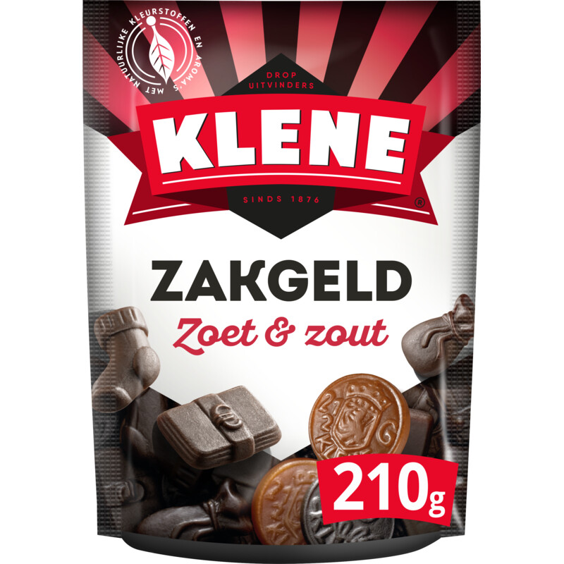 Een afbeelding van Klene Zakgeld zoet & zout