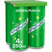 Een afbeelding van Fernandes Green punch 4-pack