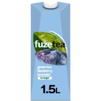 Een afbeelding van Fuze Tea Green ice tea blueberry no sugar