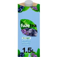 Een afbeelding van Fuze Tea Green tea blueberry lavender no sugar
