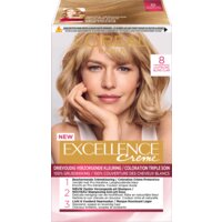 Een afbeelding van L'Oréal Excellence crème 08 lichtblond