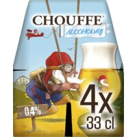 Een afbeelding van La Chouffe 0,4% 4-pack