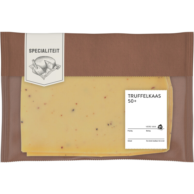 Een afbeelding van AH Truffelkaas 50+ plak