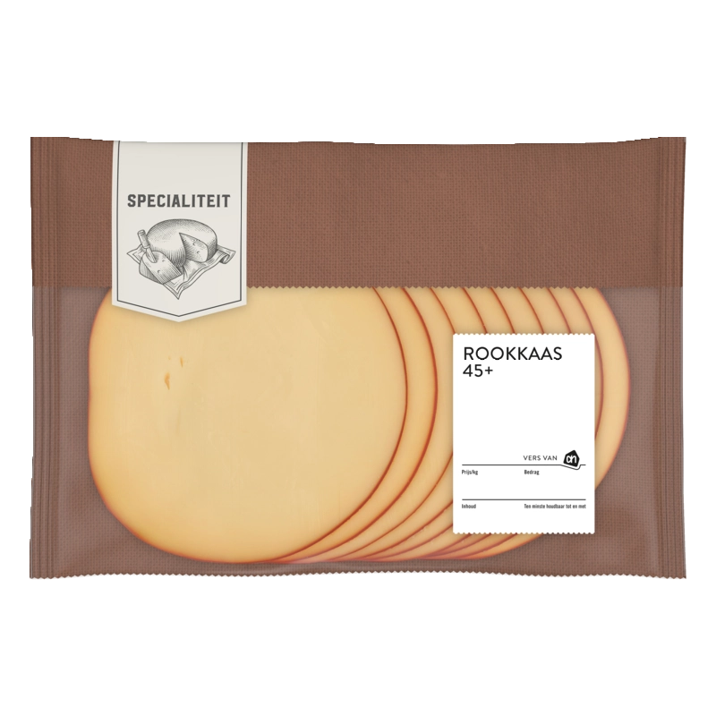 AH Rookkaas naturel 45+ plakken