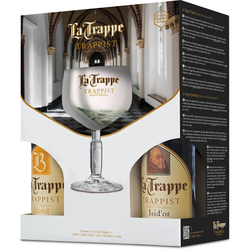 Een afbeelding van La Trappe Giftpack + glas