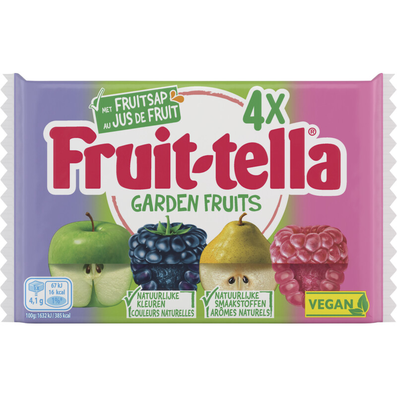 Een afbeelding van Fruittella Garden fruits