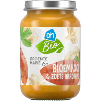 Een afbeelding van AH Biologisch Bloemkool met zoete aardappel 6m07