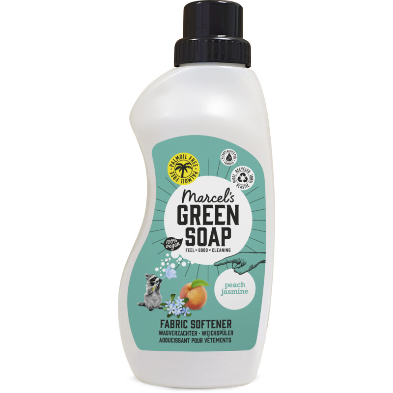 Een afbeelding van Marcel's Green Soap Wasverzachter peach jasmine