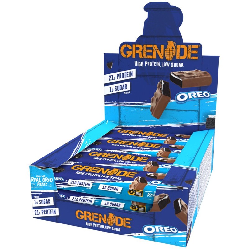 Een afbeelding van Grenade Oreo protein bar 12-pack