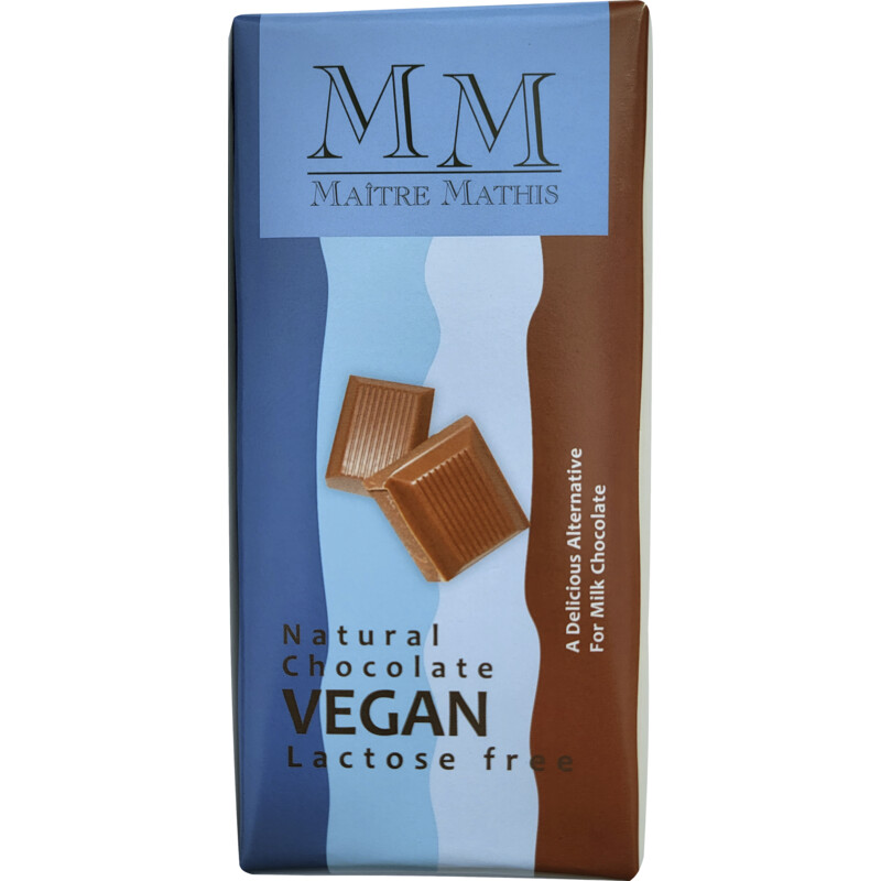 Een afbeelding van Maître Mathis Natural chocolate vegan lactose free
