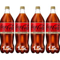 Een afbeelding van Coca-Cola Zero Zero Cafeine 1,5L 4-pack