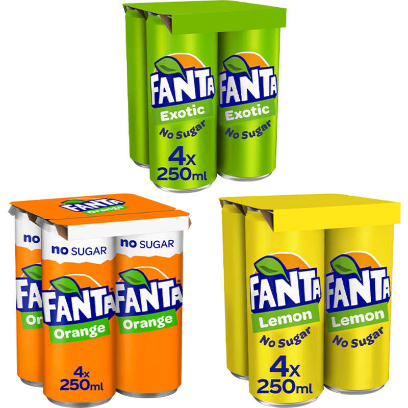 Een afbeelding van Fanta Mix Pack