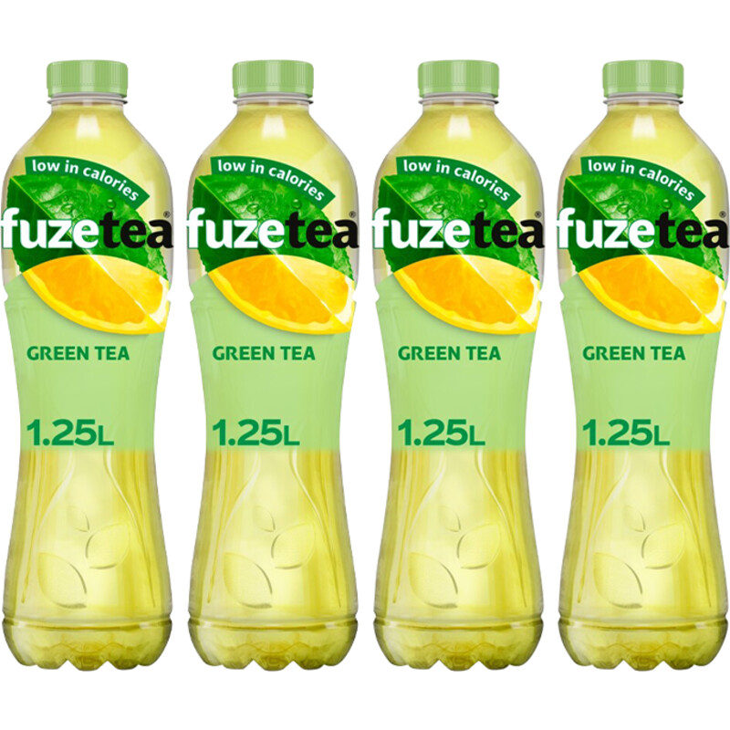 Een afbeelding van Fuze Tea Green Tea 1,25L 4-pack