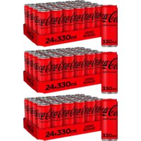 Een afbeelding van Coca-Cola Zero tray