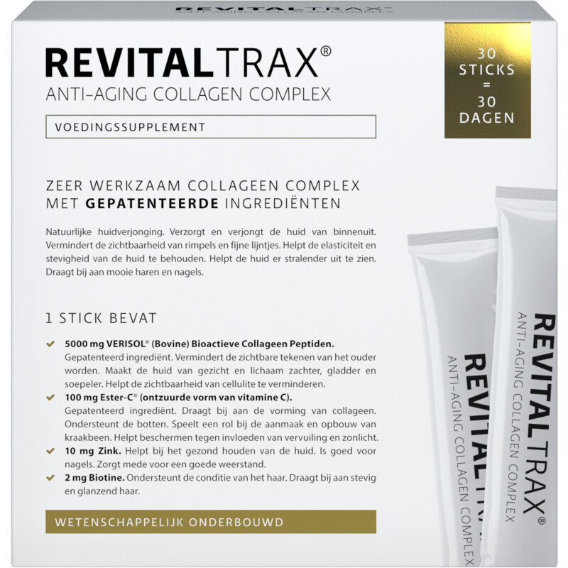 Een afbeelding van RevitalTrax Anti-aging collagen complex